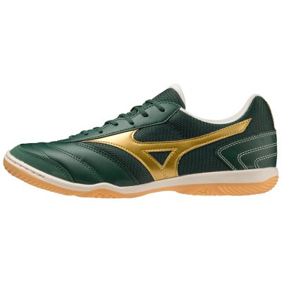 Zapatillas de Fútbol Sala Mizuno Morelia Sala Club IN Hombre - Verdes / Dorados - Chile M614QKVSWC